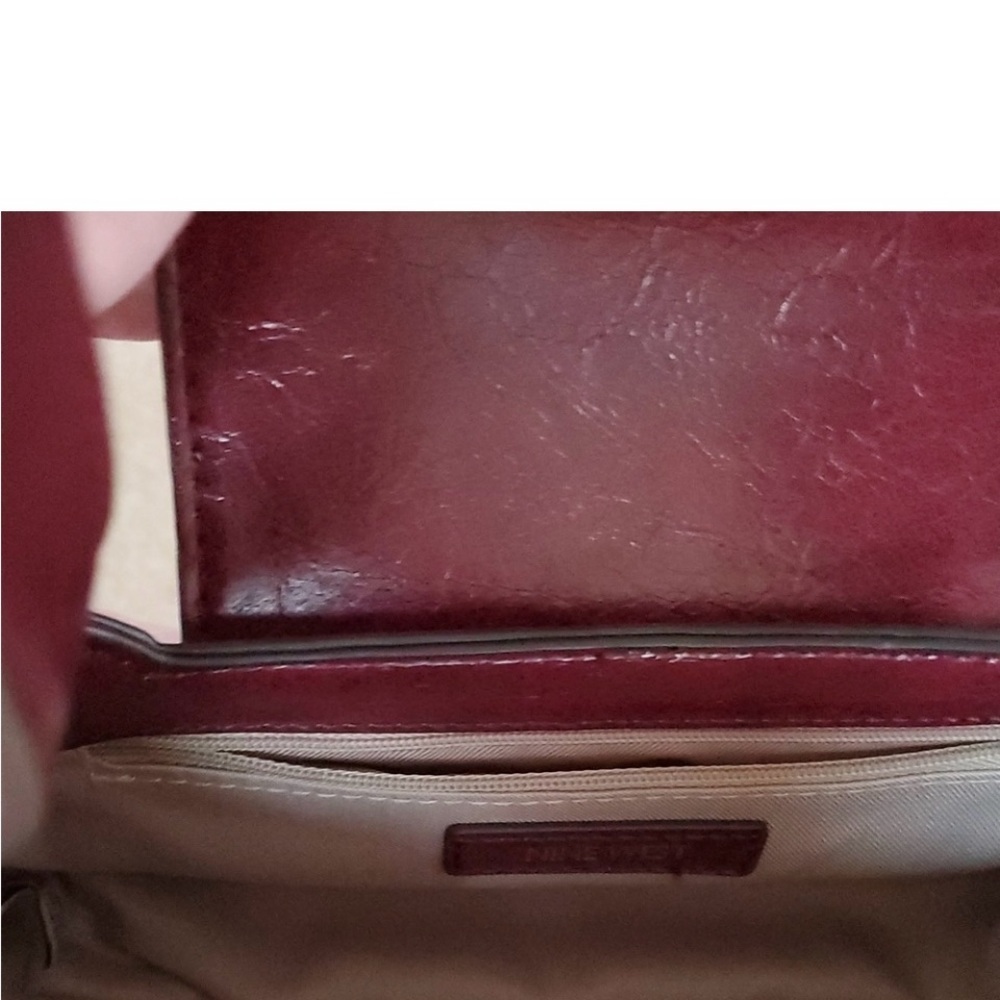 Nine West Red Mini Bag with Flap Closure - Picture 5 of 6